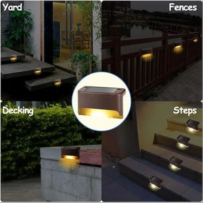 ☀️ Solar Fence & Deck Lights – Illuminate Your Outdoors with Style & Efficiency!